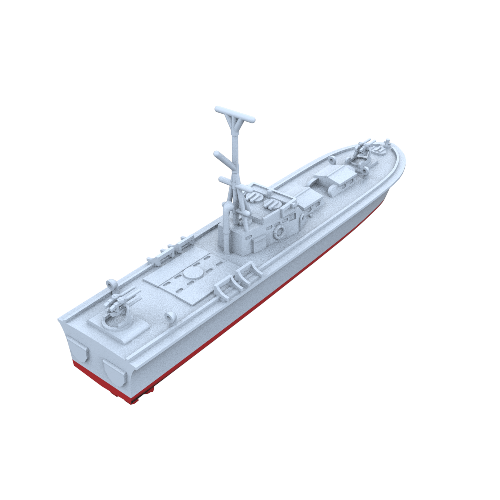 SSC700758/S 1/700英国 MTB1级(BPB 60英尺型1批次) 鱼雷艇