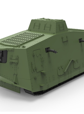 SS48630 1/48 军事模型 德国 中型坦克 A7V-突击装甲机动车
