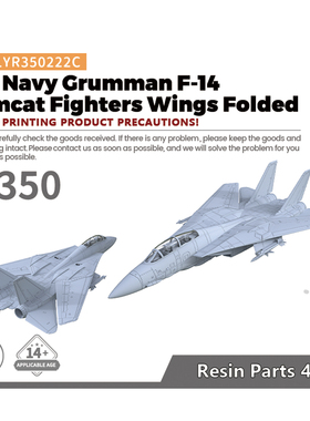LYR350222C 1/350 美国空军 F-14 雄猫战斗机 机翼收拢状态 4pcs