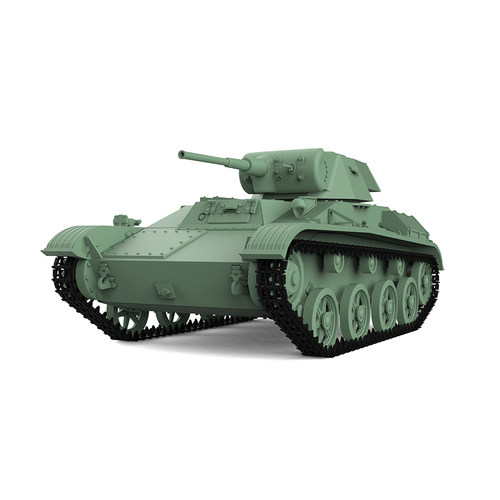 预售 SS43602 1/43 军事模型 苏联 T-45 轻型坦克