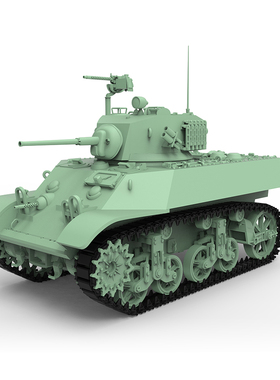 SS76506 1/76 军事模型 美国 M3A3 斯图亚特 轻型坦克