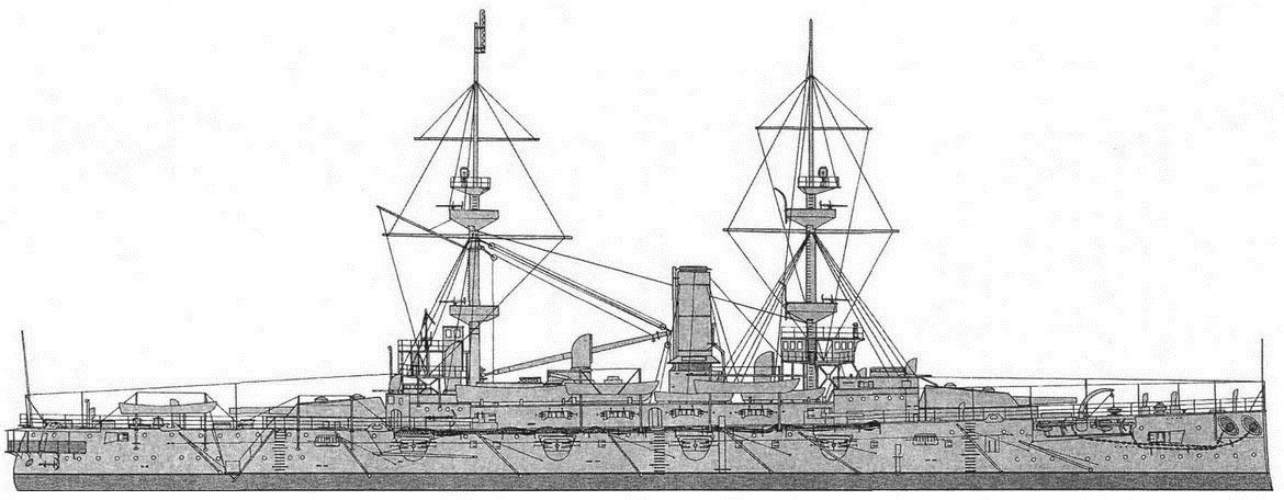 星模型 700399 1/700 英国 威严号前无畏舰(新版) 树脂 不带小艇
