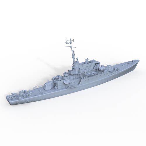 1/350比例军事模型 意大利信天翁级护卫舰Albatros F543  配兵人