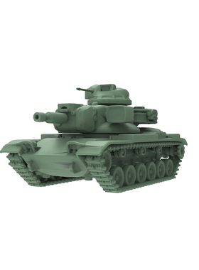 SS100929 1/100 军事模型 美国M60A2-Starship主战坦克 V2.0