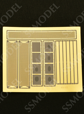 SSMODEL SS35002 1/35 苏联 KV-1/2坦克防暴网改造蚀刻片