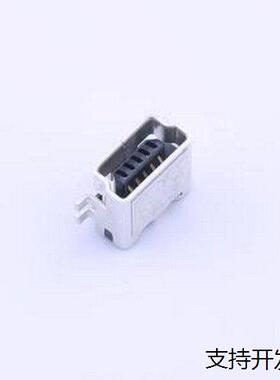 UX60SC-MB-5ST(80) USB连接器 Mini-B 母 卧贴 SMD