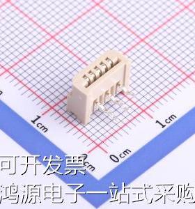 AF125-S05WCC-00 FFC/FPC连接器 FPC 1.25mm 5P 单侧触点上接/弯