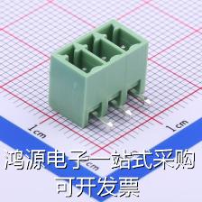 WJ15EDGRC-3.81-3P 插拔式接线端子 板端/插座-闭口 3.81mm 排数: