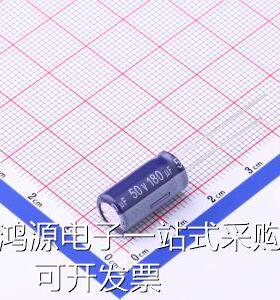 ERZ1HM181F16OT 直插铝电解电容 180uF ±20% 50V 现货