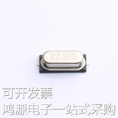 SD2027M12020001 无源晶振 27.12MHz ±20ppm 20pF HC-49S-SMD 原