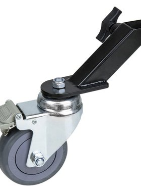 KUPO脚轮&脚套KC-100M 脚轮带方形连接槽脚轮适用于kupo 155M/158MB/161MB/ 162MB/163MB/193/195S