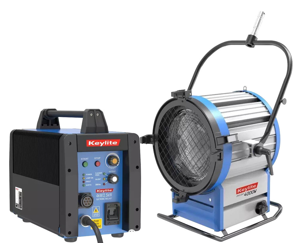 奇力keylite影视镝灯4000w高色温聚光日光型电影级4k镝灯螺纹镜片