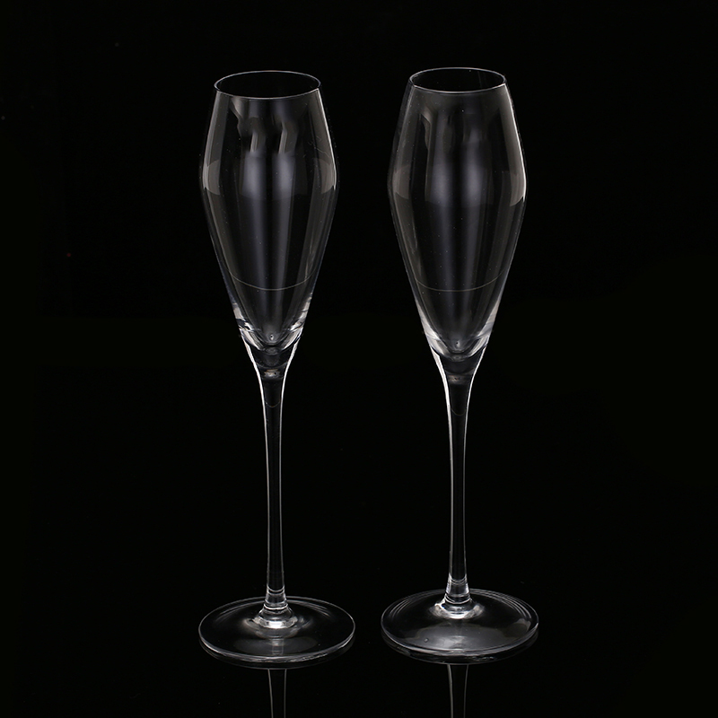 水晶婚礼香槟杯定制