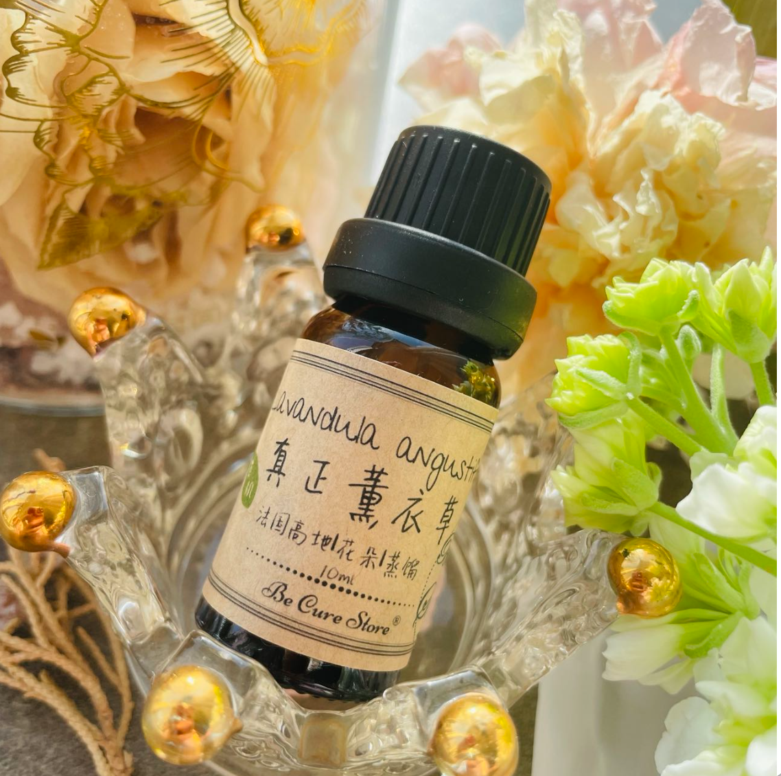 纯花蒸馏的高地薰衣草精油法国