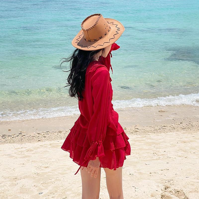 度假风三亚海绝美套装女夏季新款图片