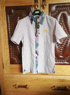 PLORY男装短袖衬衣POYS224611