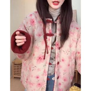 新中式 已出货 新款 洋气设计感双面穿保暖棉衣冬季 减龄棉服女 时尚