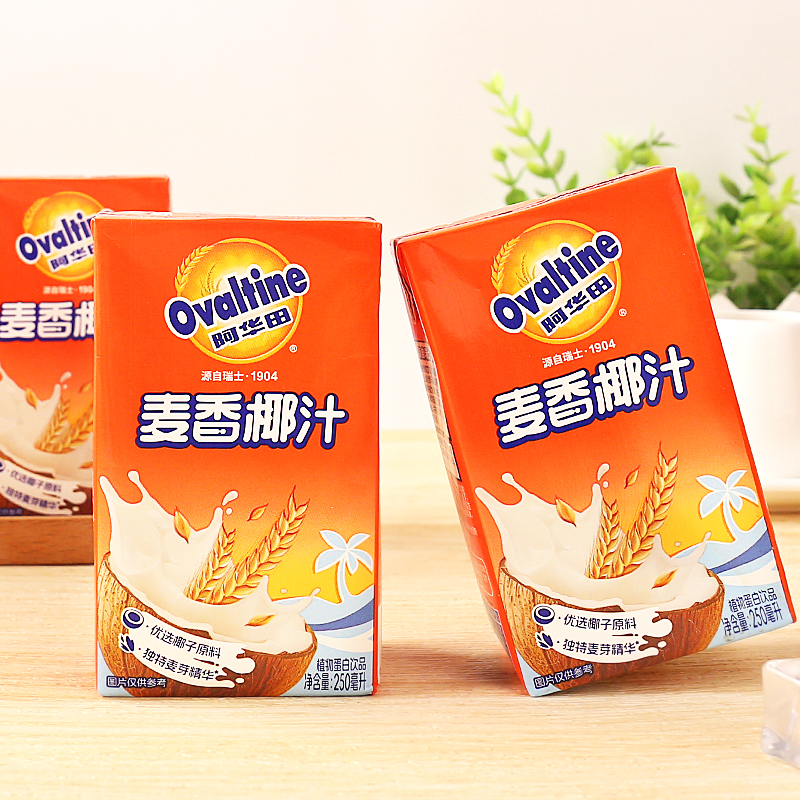 阿华田麦香椰汁植物蛋白饮品