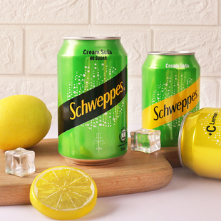 香港进口玉泉忌廉味奶油味汽水柠檬味西柚味苏打水港版汽泡水饮料