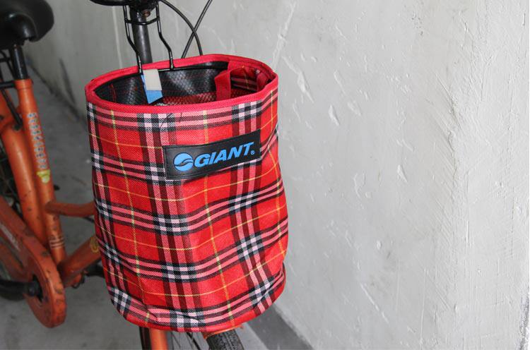 Panier pour vélo EASYDO en toile - Ref 2261010 Image 3