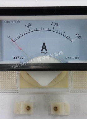 44L17 30/5A 50/5A  100/5 200/5 300/5A 600/5 指针式交流电流表
