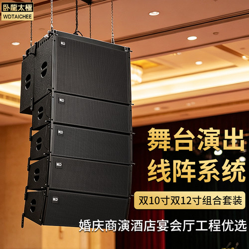 WD卧龙太极双十双十二寸线阵