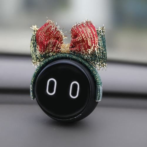 自制nomi帽子装饰创意车内饰ES6 ES8车内饰摆件蝴蝶结装饰圣诞节