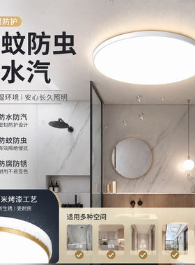 阳台灯led吸顶灯现代简约超薄卧室顶灯主卧2026新款厨房中山灯具