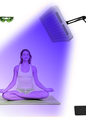 新品100灯双芯全紫光395nm美黑灯落地摇臂支架款家用晒黑灯定时款