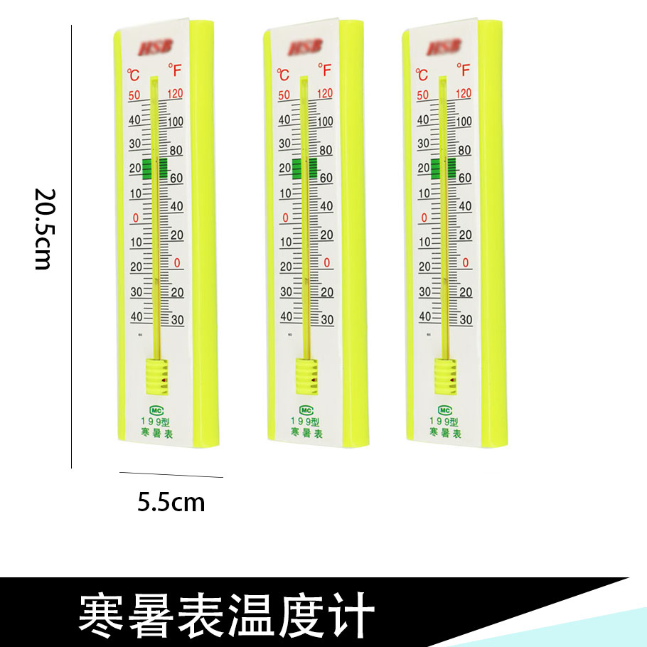 寒暑表 小学科学实验温度学习计实验器材 物理教学仪器 实验教具