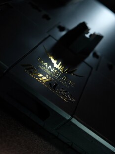 独角兽水贴金属贴报丧菲尼克斯KOSMOS PG地台底盘贴纸