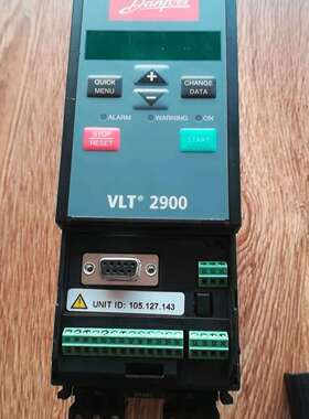 VLT290 1.5KW 380V  丹佛斯变频器8成新 无修过 不是拆机货