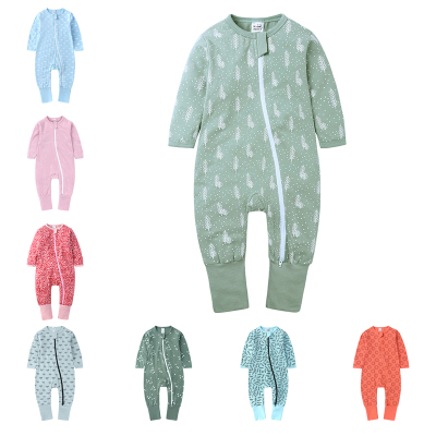 ins童装新生婴儿宝宝睡衣爬服