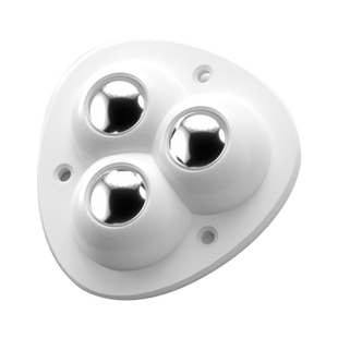 万向轮轮子移动底座迷你小号滚珠茶几家具万象床头柜麻将机脚滑轮