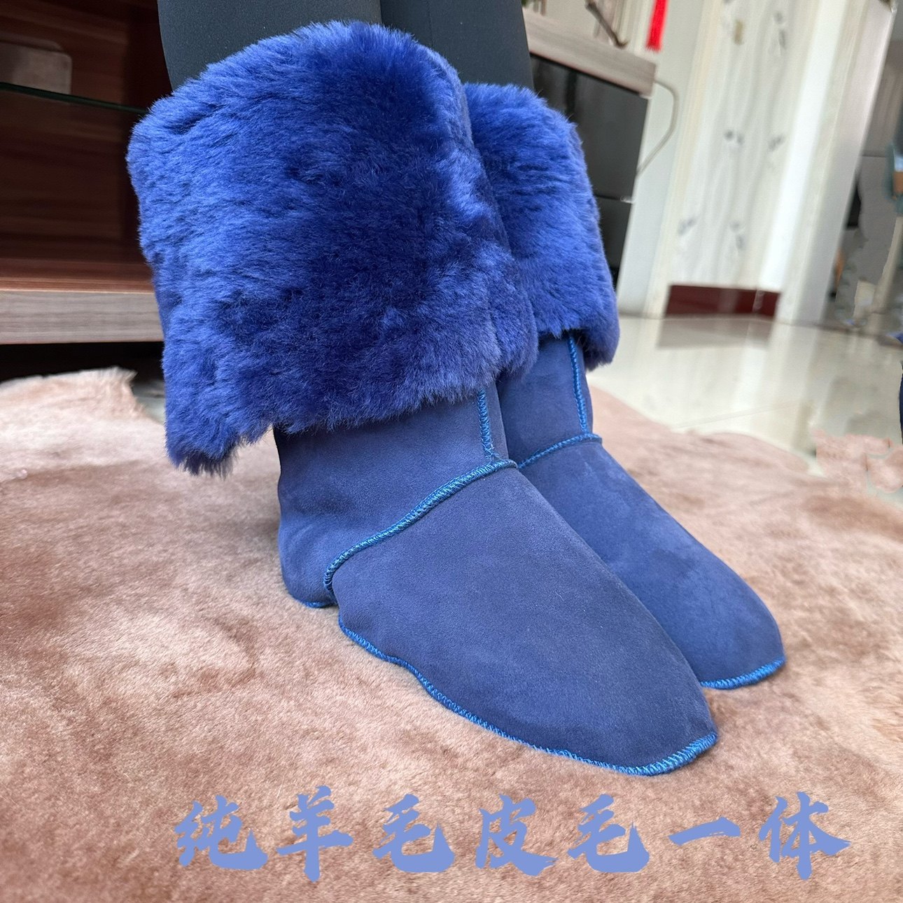 冬季加厚羊毛水鞋内衬内胆内套羊皮袜子一体低筒中筒高筒保暖棉套,女士内衣/男士内衣/家居服,长筒袜,淘宝优惠券,粉丝福利购,淘宝优惠卷