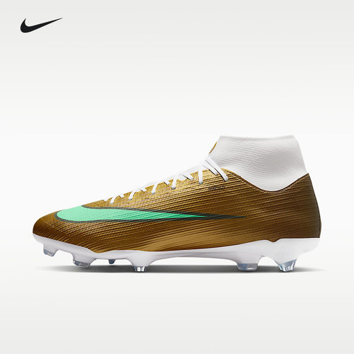 Nike耐克刺客17中端高帮FG/MG姆巴佩配色足球鞋男款IO5000-701