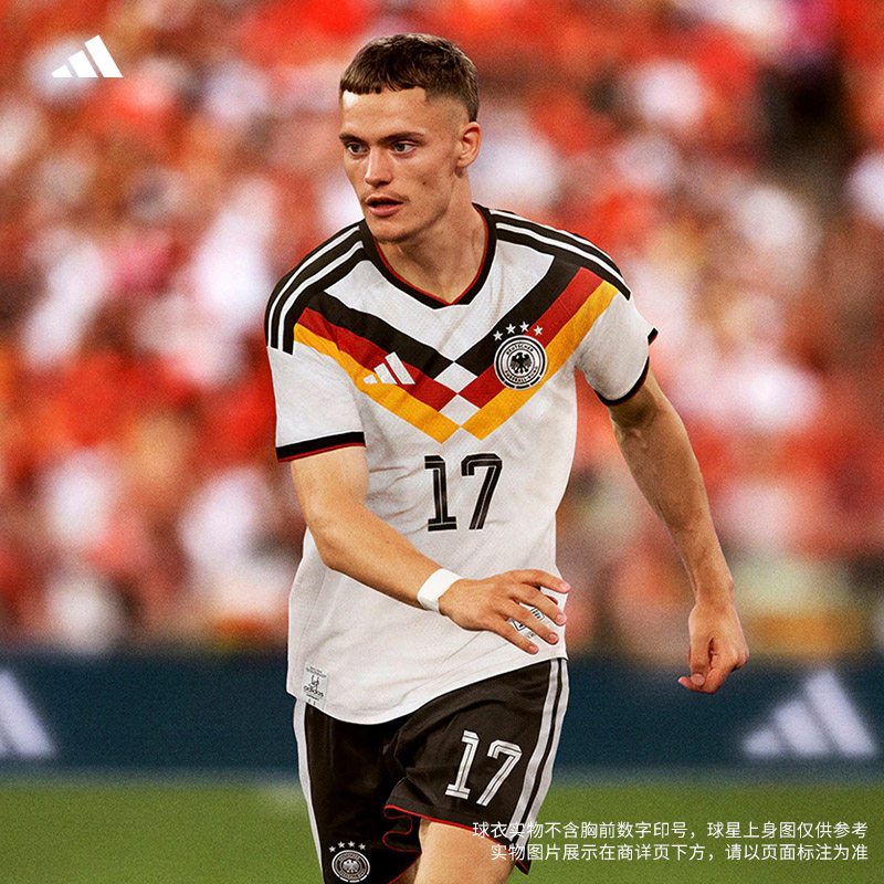 Adidas2026世界德国国家队球员版球衣短袖足球服杯JN2066
