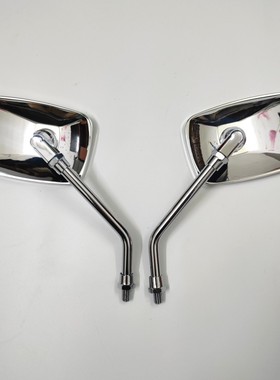 复古后视镜小牛电动U+B/UQI+/U1C/U1D改装通用方形反光镜大号倒车