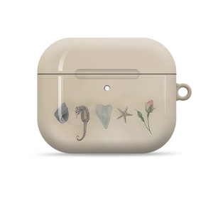 原创个性创意可爱个性海马适用airpods1/2苹果无线蓝牙耳机保护套airpods pro2/3/4保护壳高级感小众设计