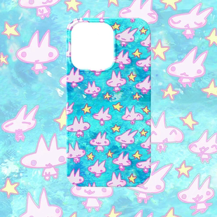 y2k千禧风小兔手机壳适用iPhone15promax苹果13菲林16可爱12小米14硬oppo华为mate60荣耀Pura70红米vivox100s