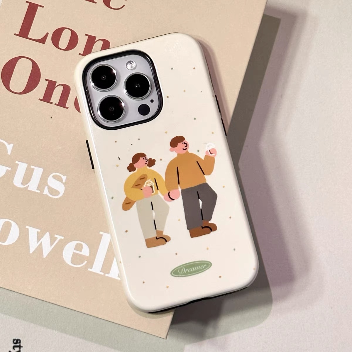 原创个性情侣氛围感iphone15Promax手机壳15新款苹果14pro菲林二合一13小众1214plus11小清新max全包Xs保护套