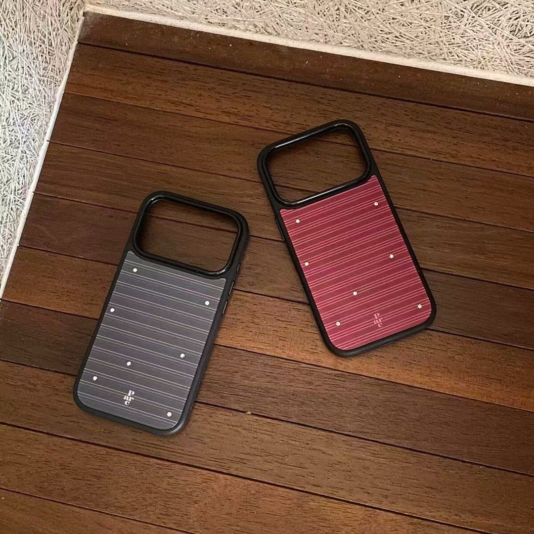 ins风复古个性条纹黑边玻璃手机壳适用苹果iPhone17promax高级感保护套小众16plus亮面15pro14防摔简约13pro,3C数码配件,手机保护套/壳,淘宝优惠券,粉丝福利购,淘宝优惠卷