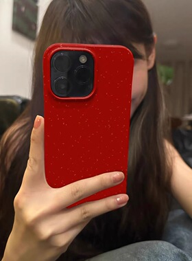 2024新年红色喜庆适用iphone15pro手机壳14plus苹果13promax新款12华为mate60pro龙年高端二合一保护套菲林