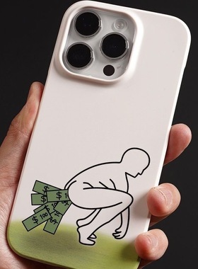 原创个性恶搞动漫超薄Phone14promax手机壳苹果13pro新款12菲林软mini硬1114plusxsmax全包xr保护套78不撞壳