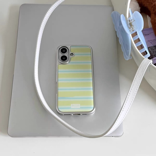 ins风柠檬色调韩系磁吸电镀银边软壳适用于苹果13手机壳iPhone16promax亚克力1112小米1415pro华为mate60P70