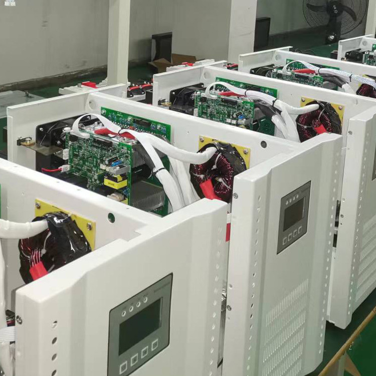 6000W100A太阳能逆控一体机光伏离网发电选配远程WIFI监控空调