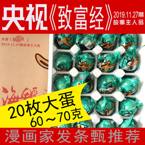 烤海鸭蛋广西北海正宗北部湾红树林流油起沙熟咸鸭蛋20枚大蛋恋潮