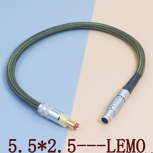 纯银DC电源线chord alto DIN 4P音乐丝带QSource Premium Cable nordost qnet供电器LEMO网络交换机线电