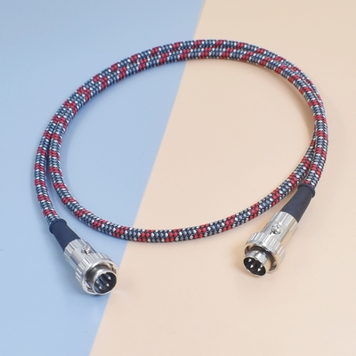 旗舰纯银升级线英国Naim转接线 4针5针DIN转莲花头信号线xlr平衡RCA转DIN音频线电源线usb c 4.4/3.5转5pin