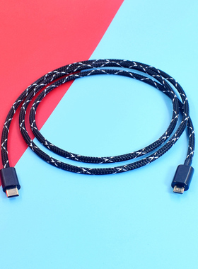 shure舒尔MV5 MV51 MV7 MV88麦克风线micro转lightning话筒线USB